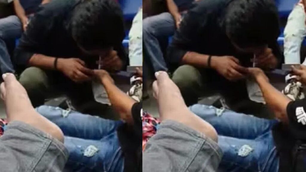 Shocking! Young people take 'drugs' in a train full of passengers, see viral video