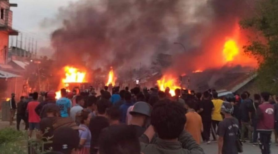 Violence broke out again in Manipur! 160 people have died in the attack so far