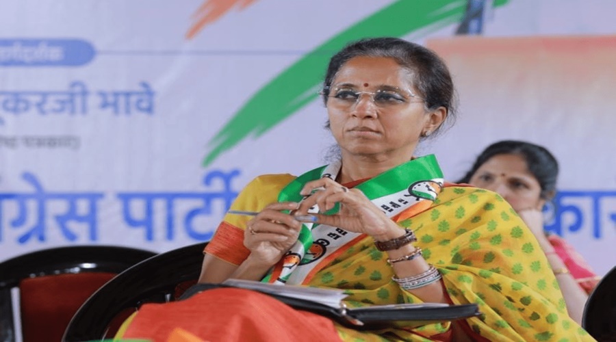 Supriya Sule made a big demand to the government to declare drought in the state and give relief to the farmers