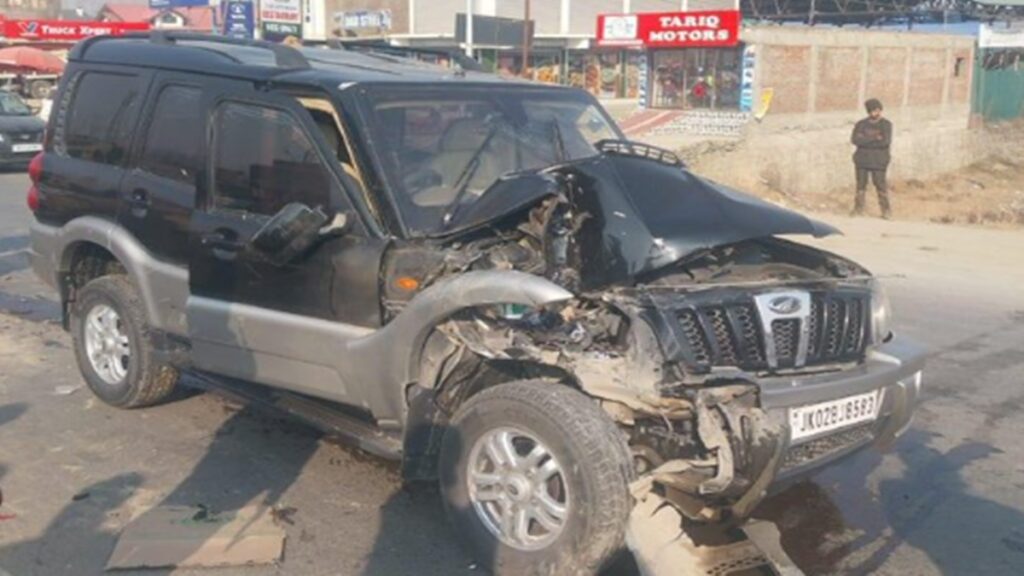 Mehbooba Mufti Accident