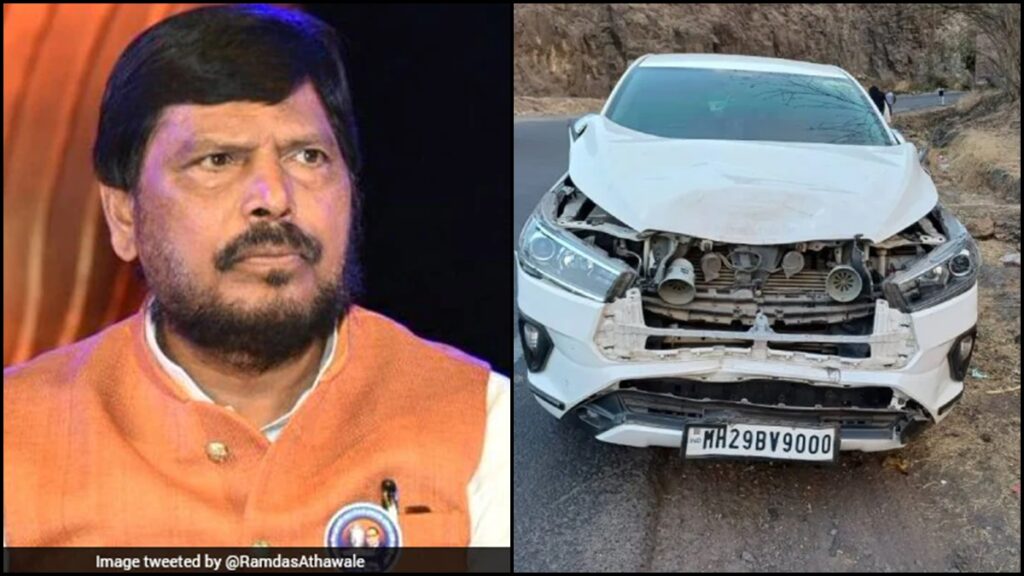 Ramdas Athawale Accident